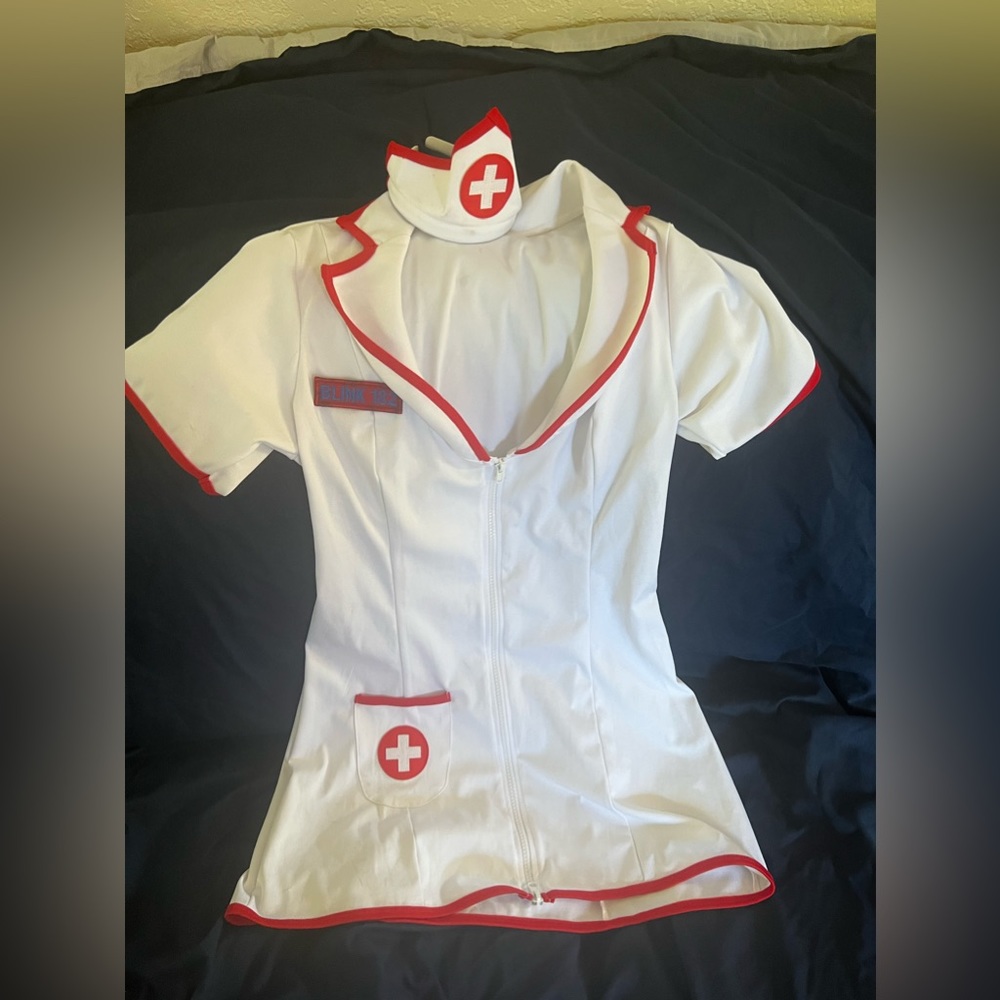 Blink 182 nurse costume